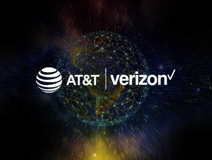 Tecnología-5g,AT&T y Verizon