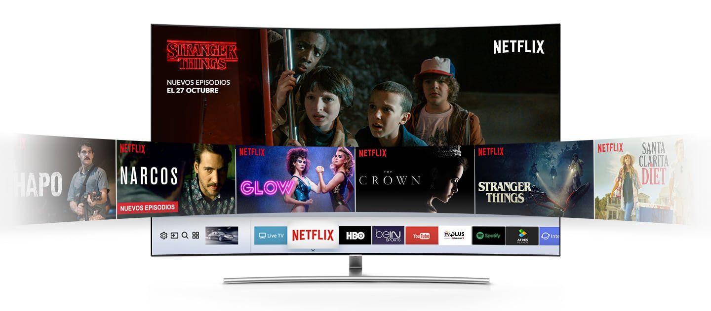smart-tv netfilx, velocidad de internet para Netflix