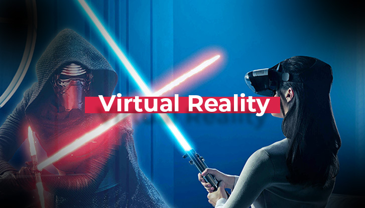virtual reality. 5G technology