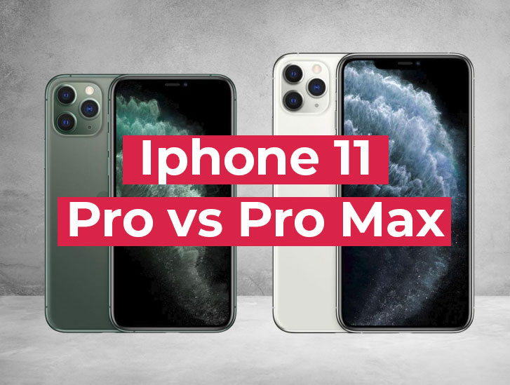 iPhone 11 pro vs iPhone pro Max