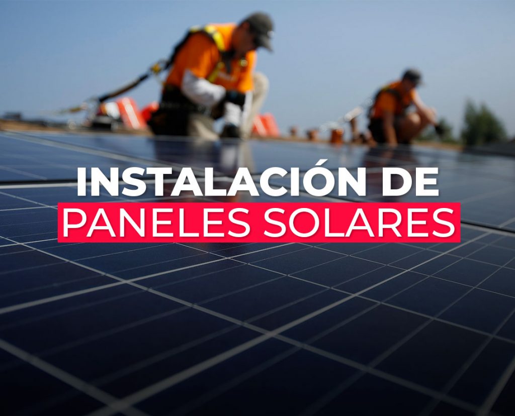 instalación de paneles solares y mantenimiento