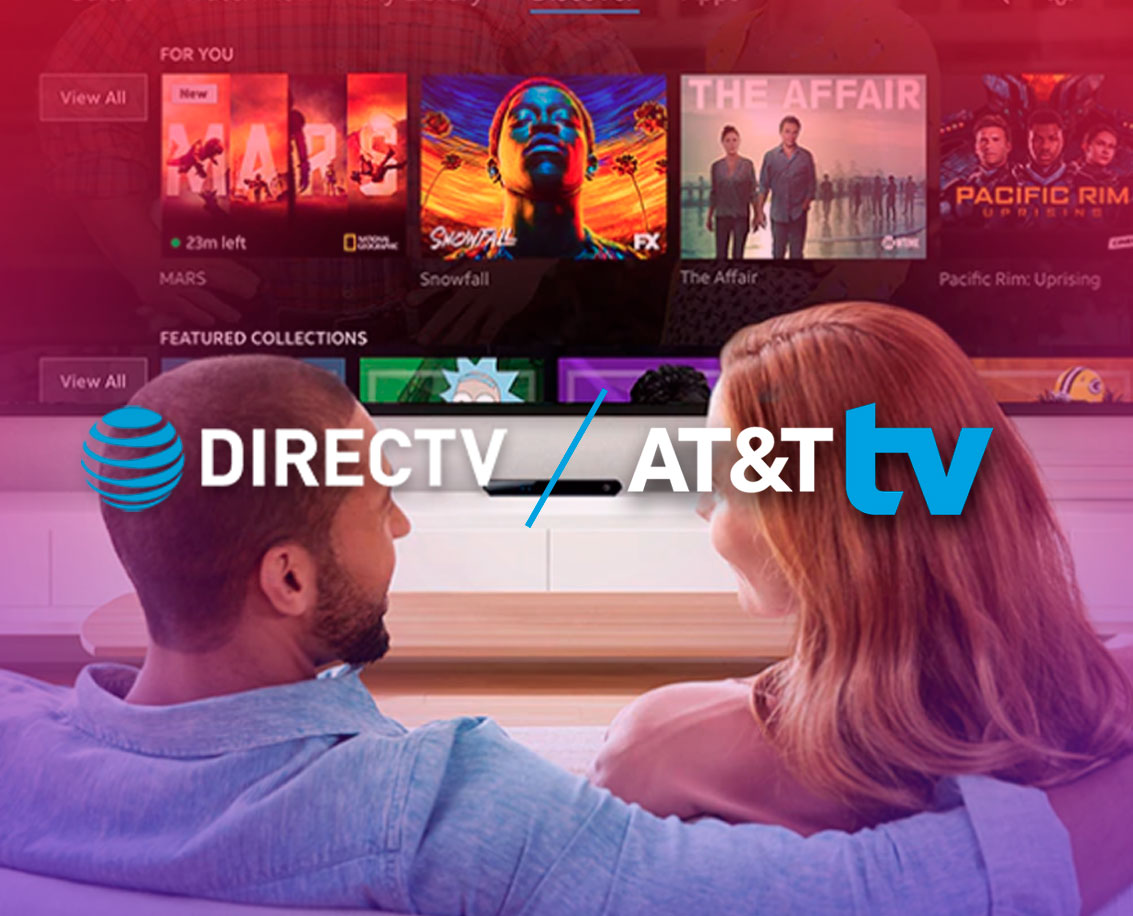 AT&T TV paquetes, guía de canales de ATT TV, guía de canales de Directv